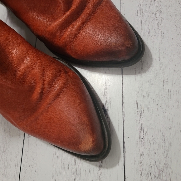 Kanna, Heeled Bootie, Orange/Red, Size 40(8/12-9) - Picture 5 of 7